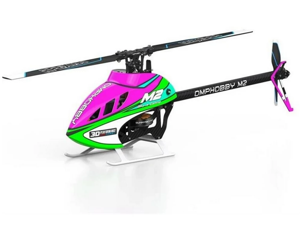 OMPHobby Helikopter 3D Heli M2 V3 Pro Plasma Pink