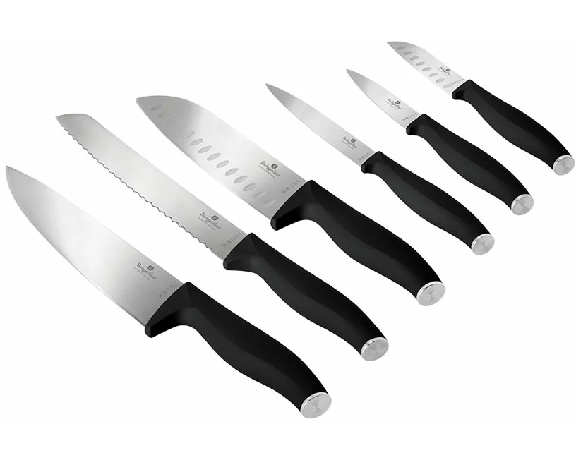 Berlinger Haus 6-teiliges Messerset Matte Black Collection