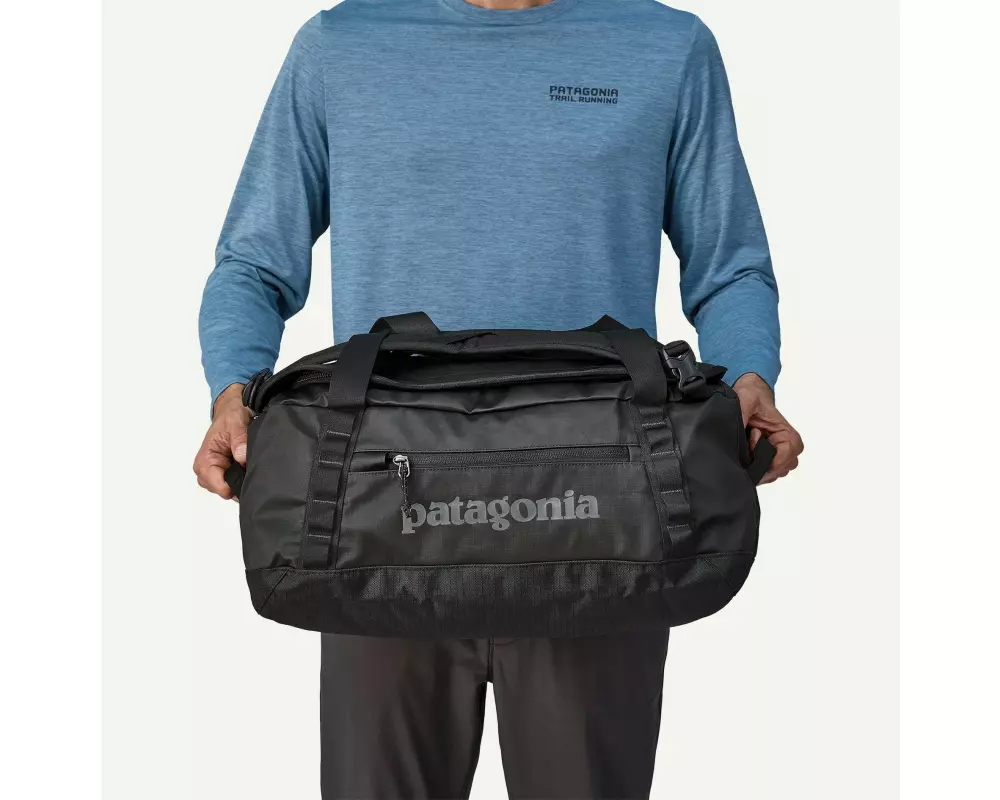 Patagonia Duffle Bag Black Hole Schwarz, 40 l