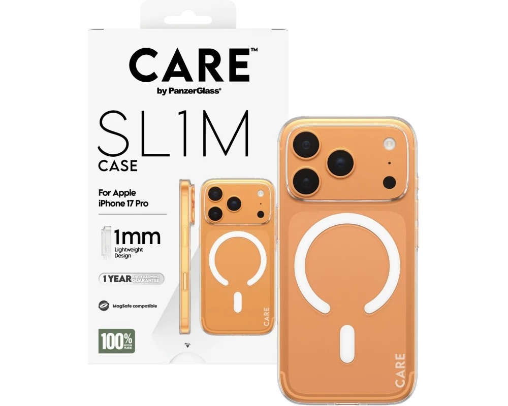 CARE SL1M iPhone 17 Pro Transparent