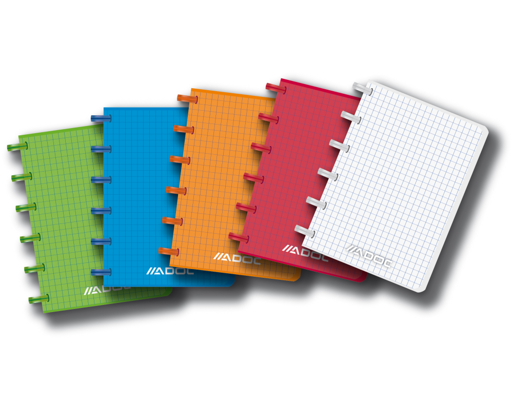 ADOC Notizheft Pap-Ex A6 2055.000 kariert ass.
