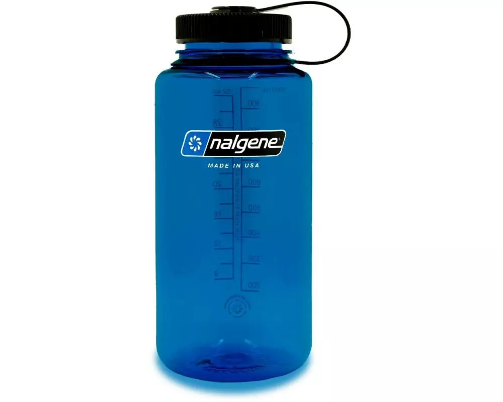 nalgene Trinkflasche Wide Mouth Sustain 1000 ml, Dunkelblau
