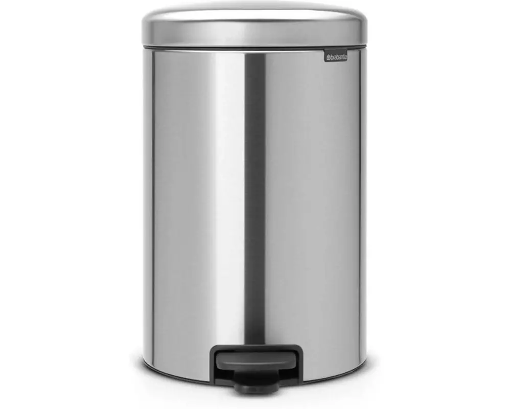 Brabantia Treteimer NewIcon 20 l, Matt Steel