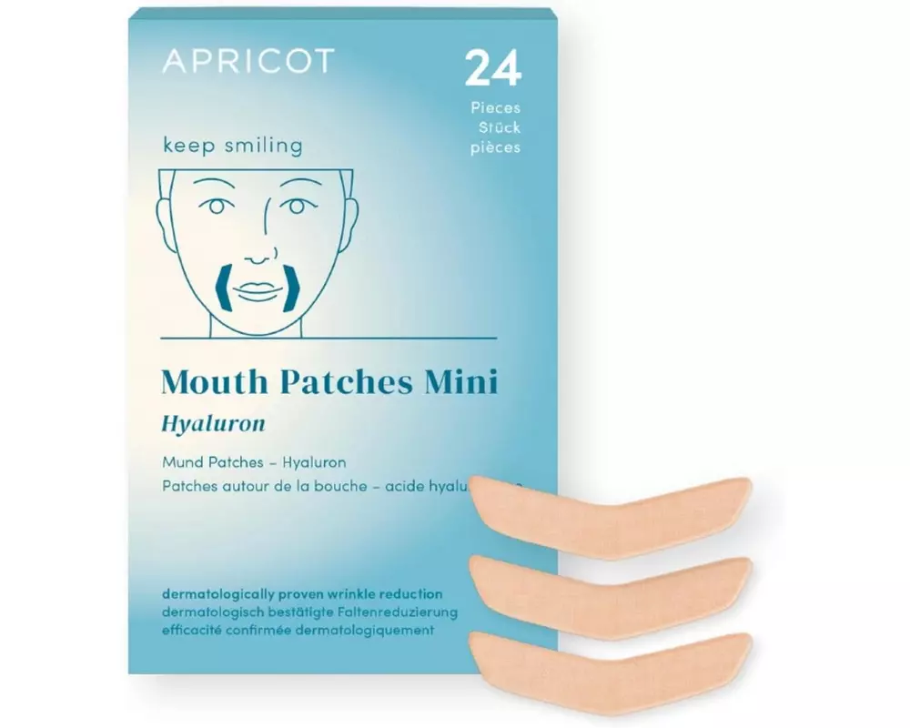 Apricot Mundpatches Keep Smiling 24 Stück