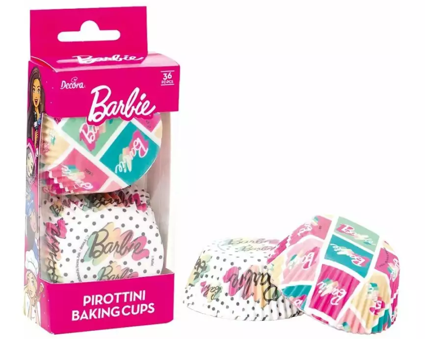 Decora Muffin Backform 36 Stück, Barbie Style 2