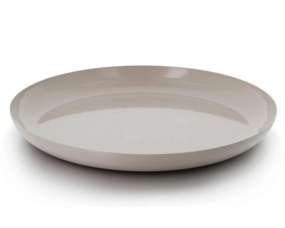 balthasar Kerzenteller rund 20 x 3 cm 1 Stück, Dunkelgrau