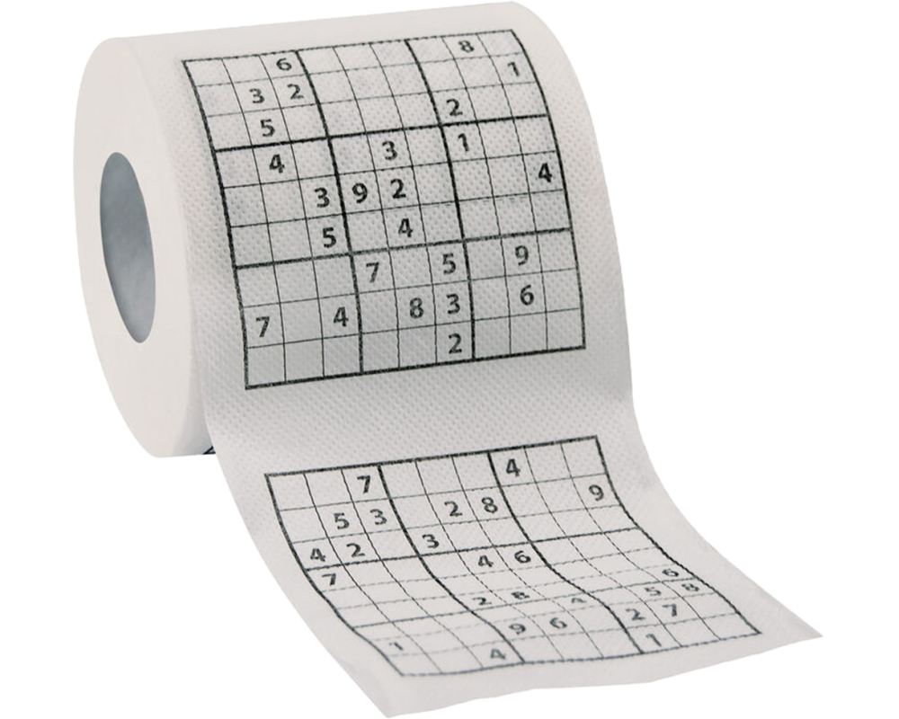 LEGAMI Toilettenpapier TR0001 Sudoku