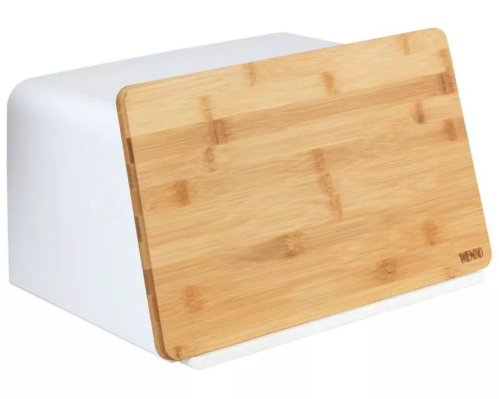 Wenko Brotkasten Kubo Weiss