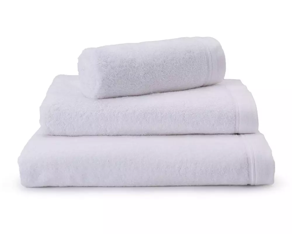 Urbanara Frottierwäscheset Faia 4-teilig, Weiss