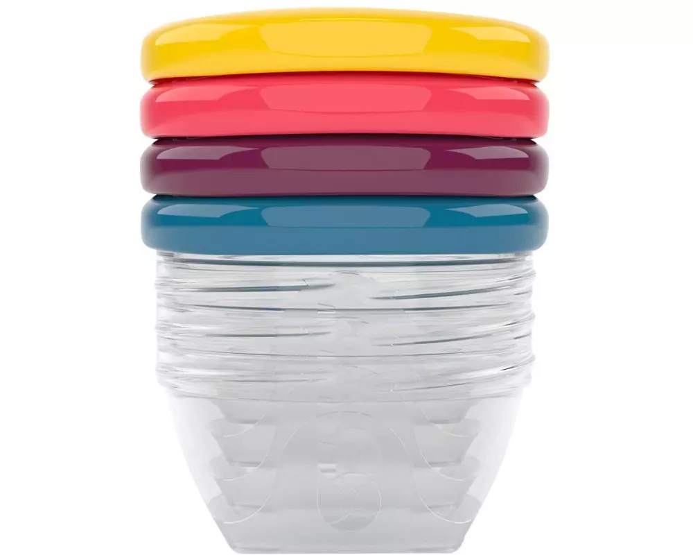 Babymoov Nahrungsbehälter 120 ml Babybols 4 Stück