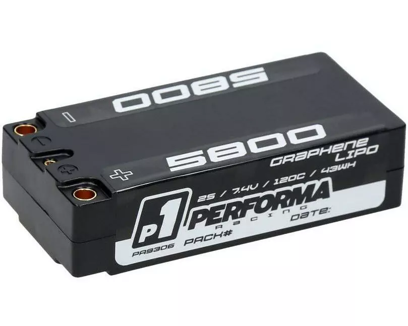 Performa Racing RC-Akku LiPo 5800 mAh 7.4 V 120C Impact LCG
