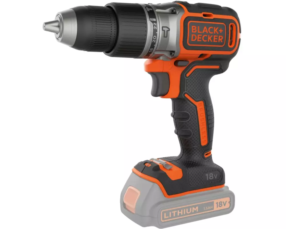 Black & Decker Akku-Schlagbohrschrauber BL188N Solo 18 V