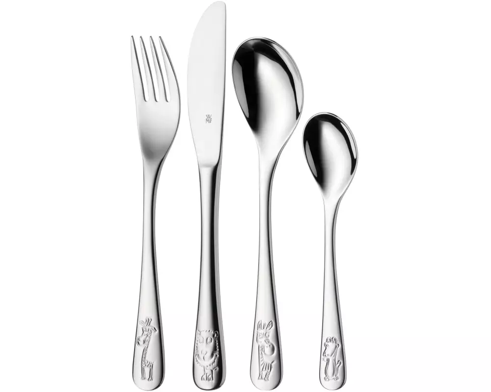 WMF Kinderbesteckset Safari 4-teilig