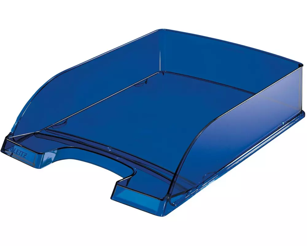 Leitz Ablagekorb Plus Standard Dunkelblau/Transparent