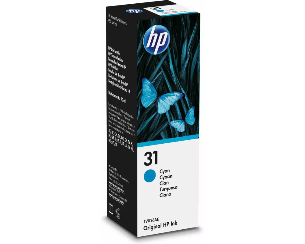 HP Tinte Nr. 31 (1VU26AE) Cyan