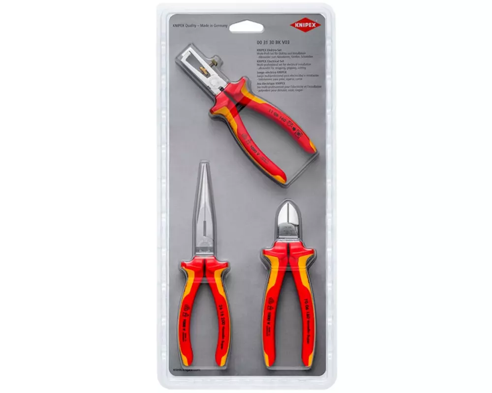 Knipex Elektro-Set 3-teilig