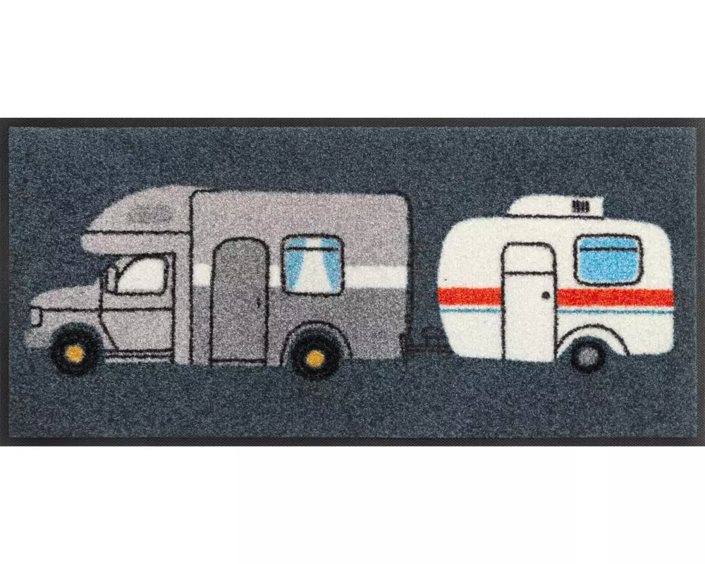 wash+dry Fussmatte Wash+Dry Outdoor Travel 35 cm x 75 cm