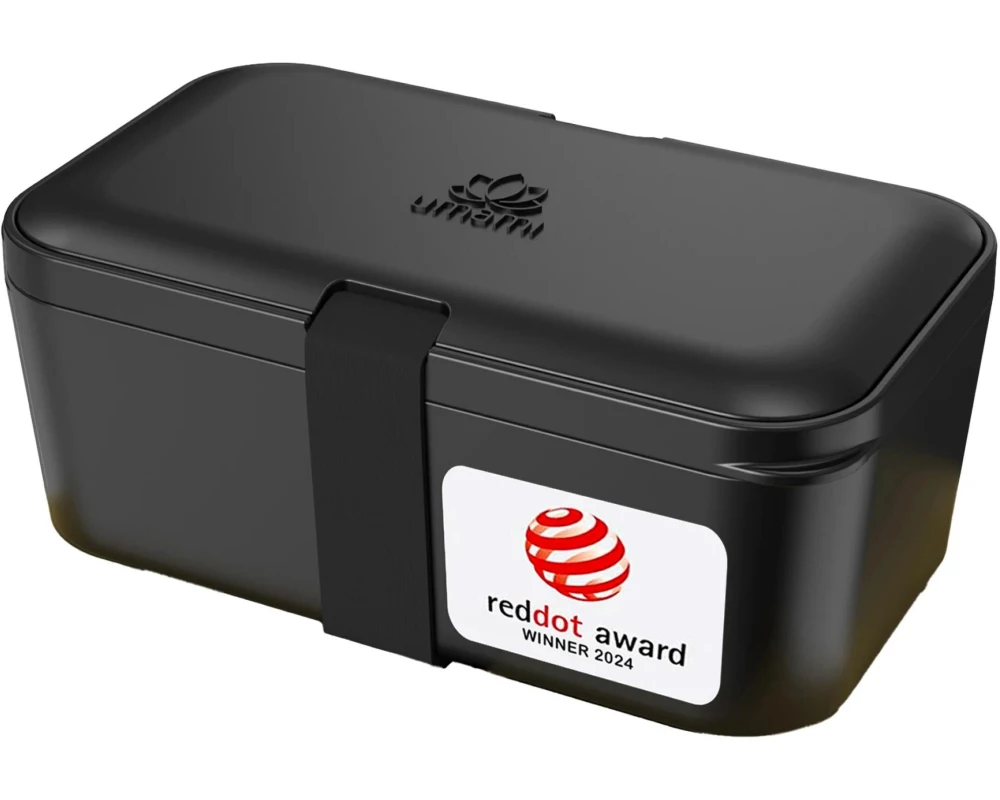 Umami Lunchbox Original S Onyx Schwarz 900 ml
