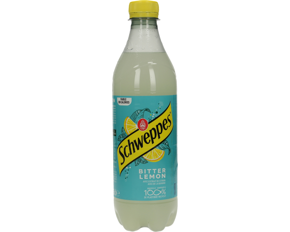 SCHWEPPES Bitter Lemon Pet 8236 50 cl, 6 Stk.