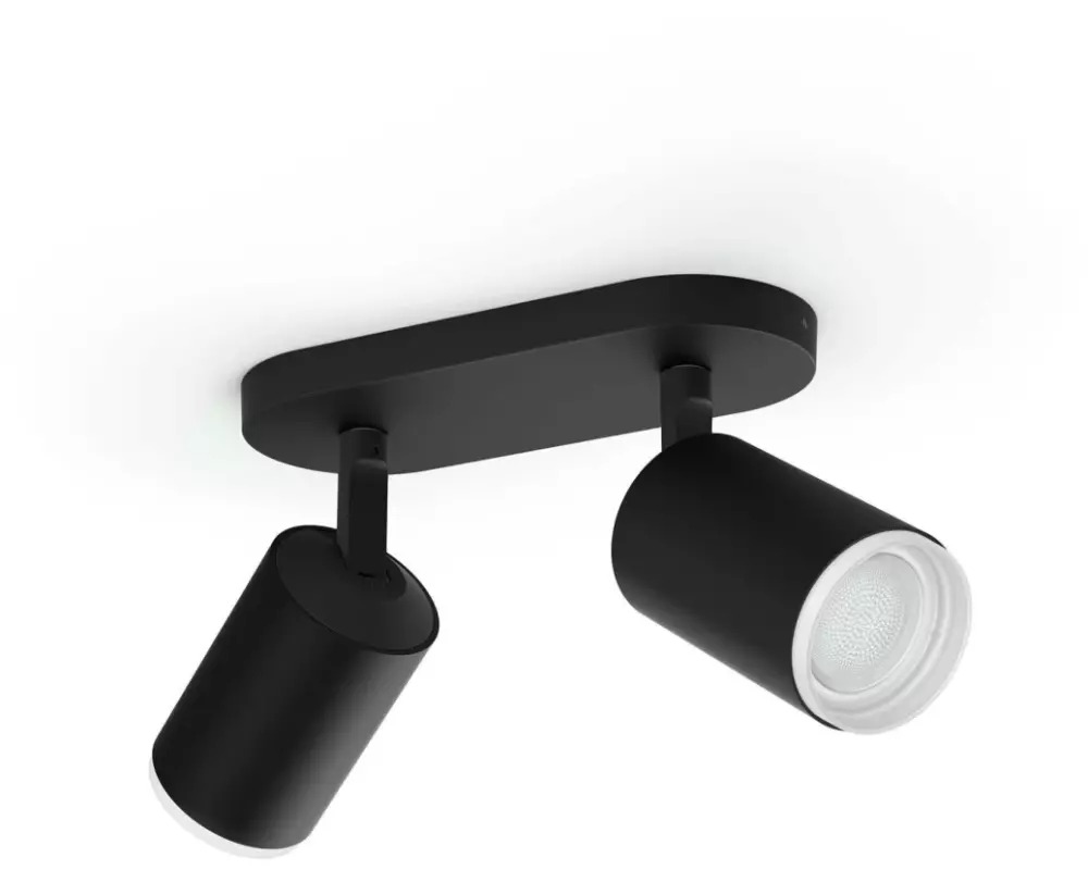 Philips Hue Aufbauspot Fugato 5063230P7, Bluetooth Schwarz