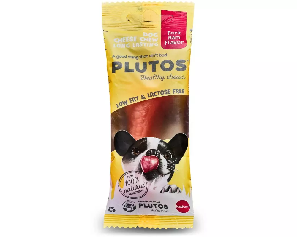 Plutos Kausnack Käse & Schinken, M