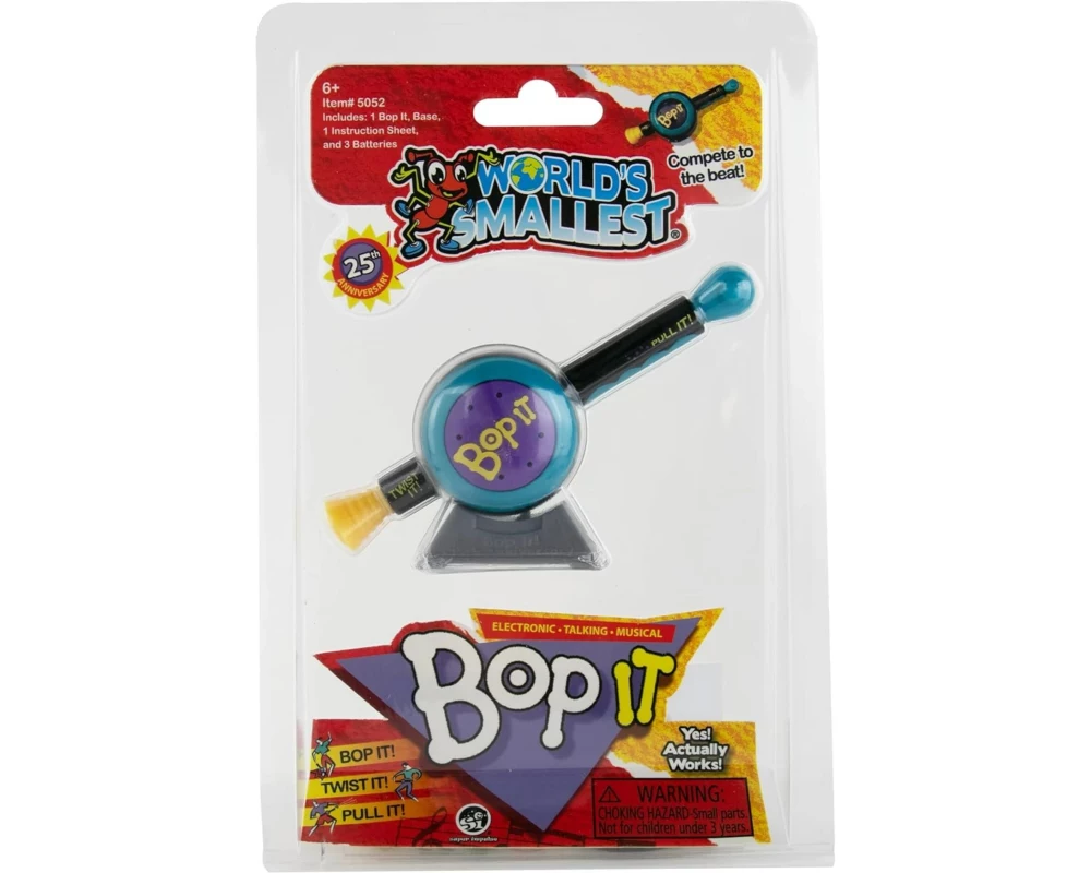 Waldmeier Bop It Elektronisch, Miniatur, Blau