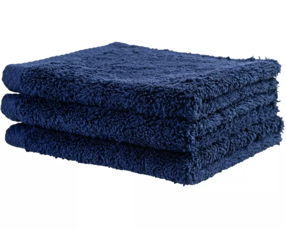 COCON Waschlappen 3 Stück, Marine