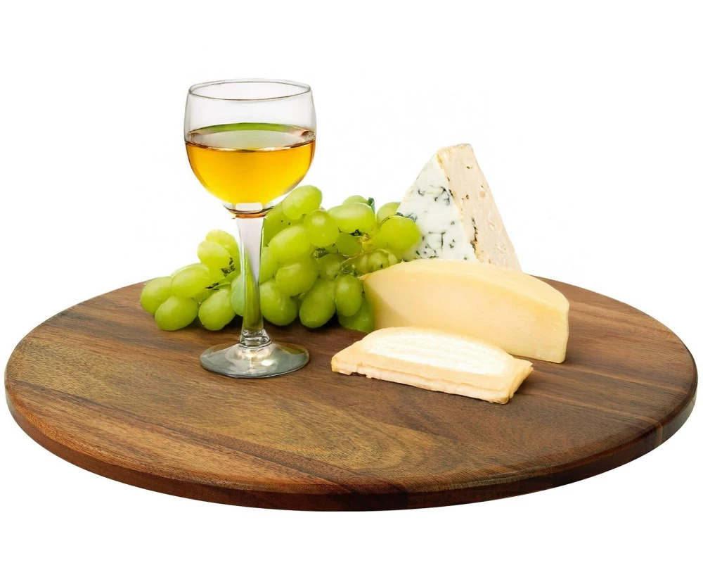 relaxdays Drehteller aus Akazienholz