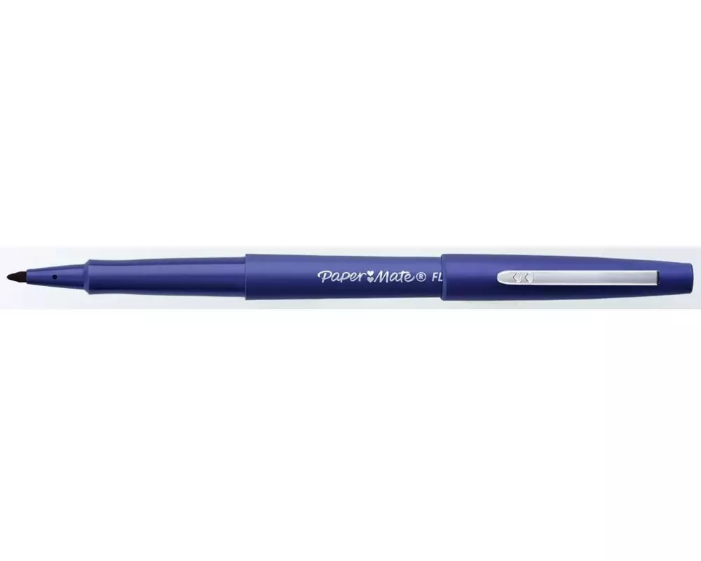 Paper Mate Fineliner Flair B, 12 Stück, Blau
