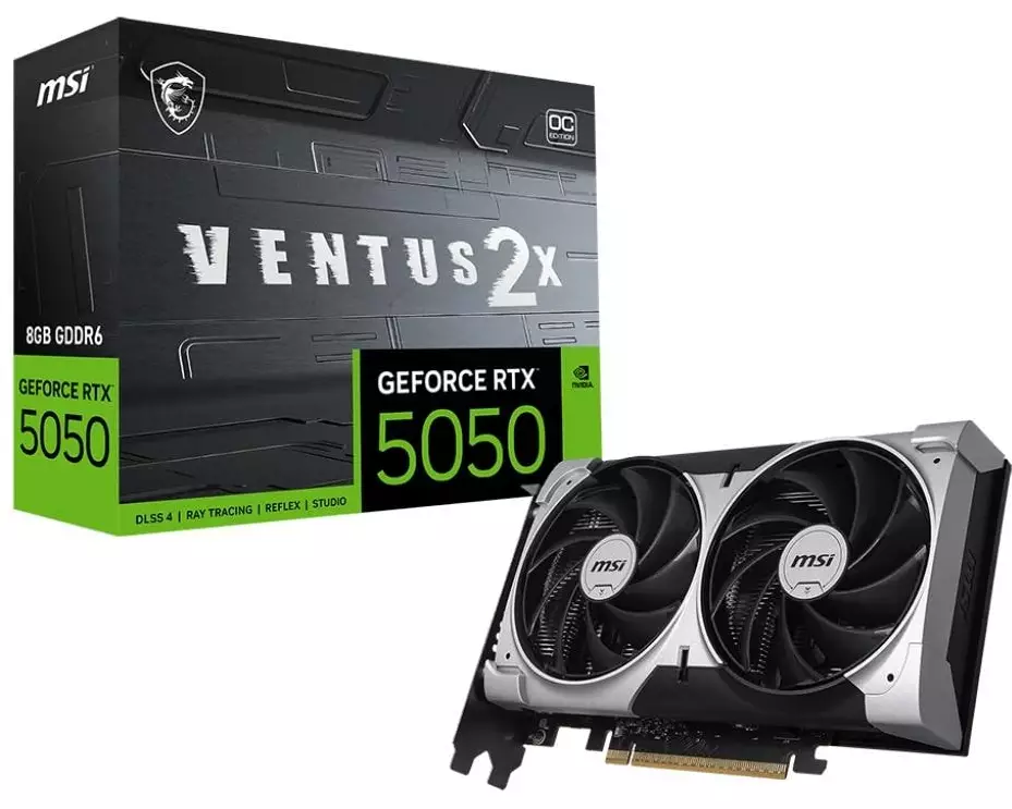 MSI Grafikkarte GeForce RTX 5050 8G VENTUS 2X OC