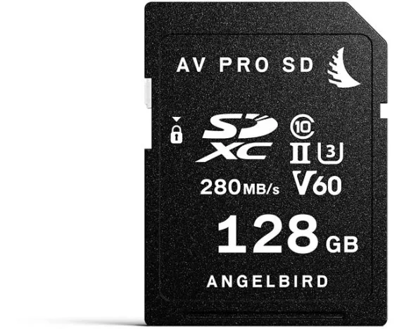Angelbird SDXC-Karte AV Pro SD V60 Mk2 128 GB