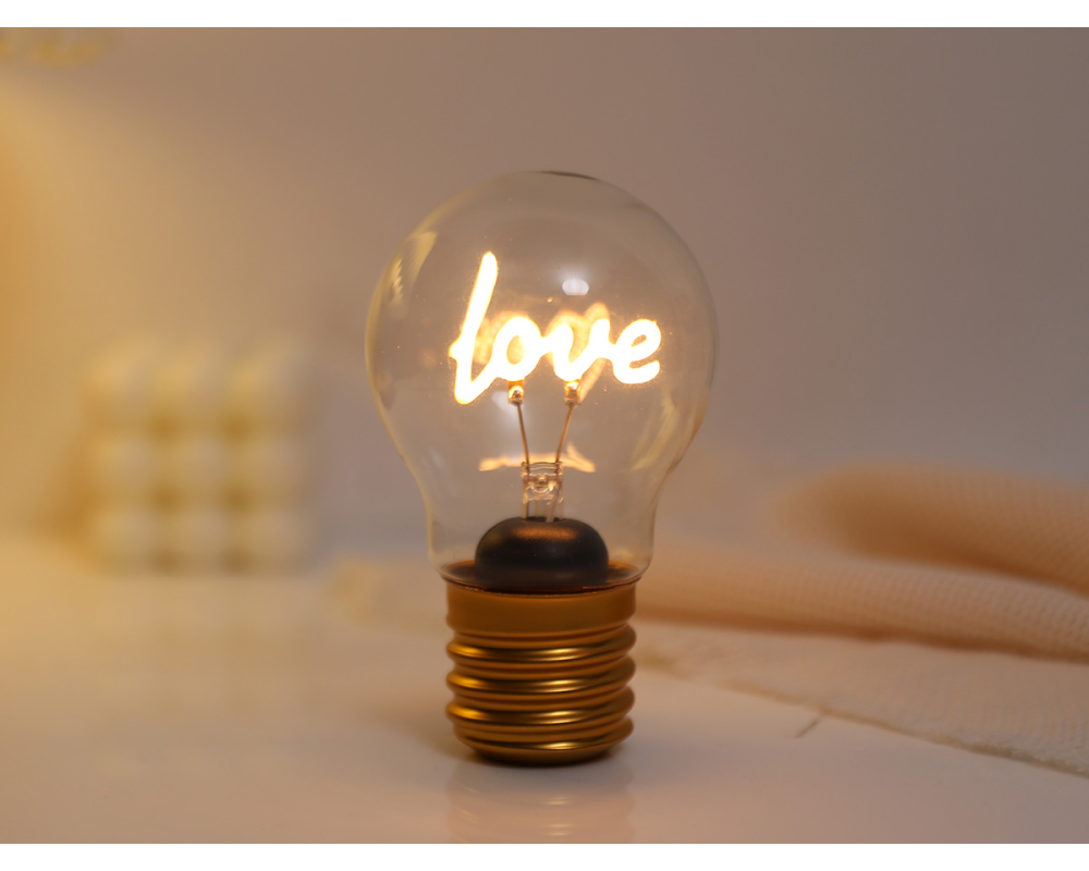 I-TOTAL Tischlampe XL2883 Liebe