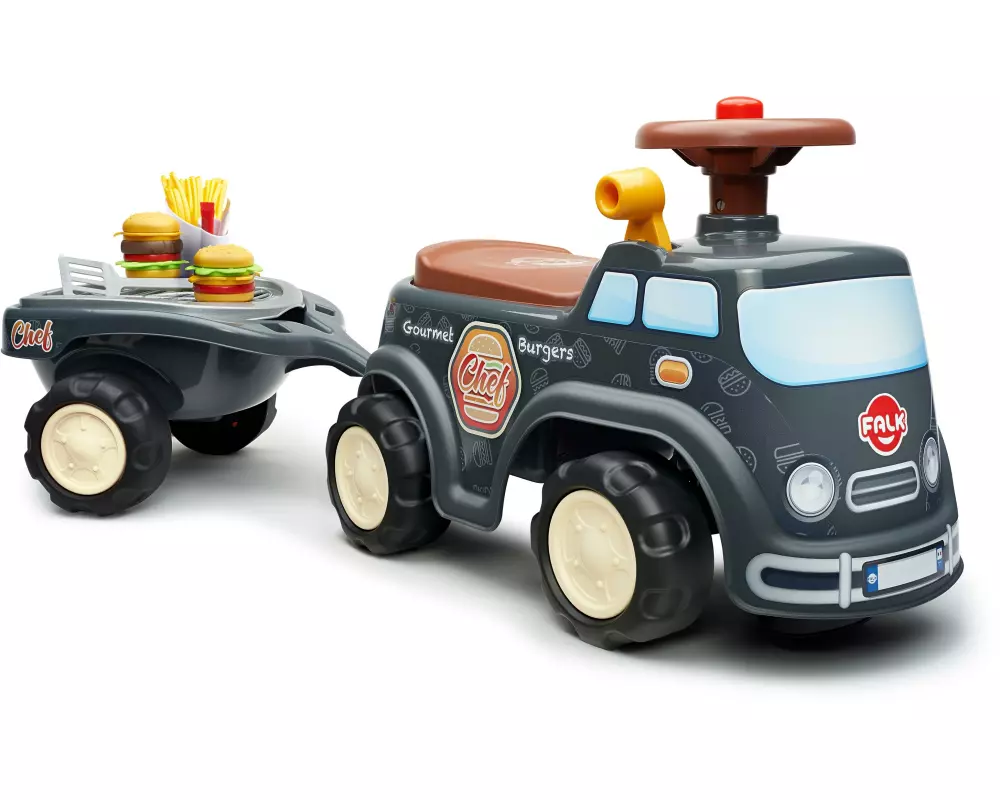 Falk Rutschfahrzeug Food Truck + Anh.