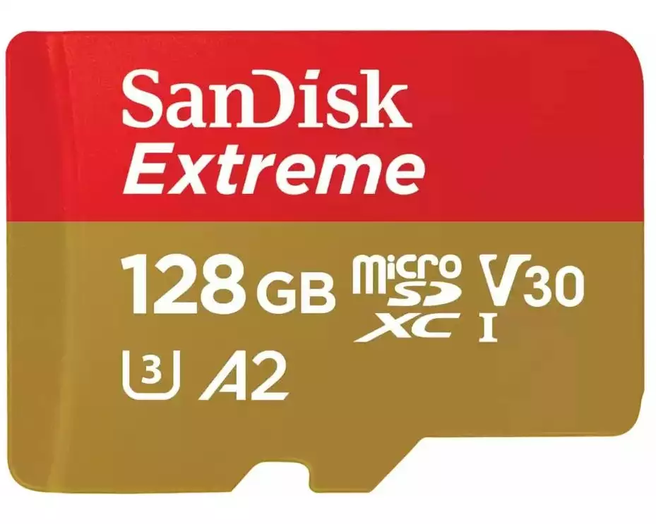SanDisk microSDXC-Karte Extreme 128 GB