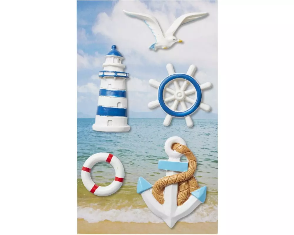 HobbyFun Mini-Utensilien Maritim 2.5 x 5 cm