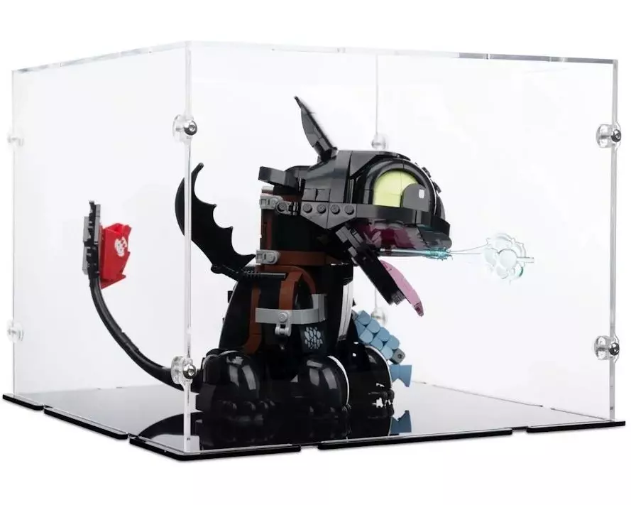 iDisplayit Acryl-Display für LEGO 10375 Drachenzähmen Ohnezahn
