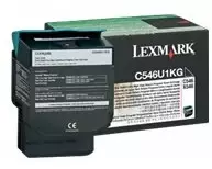 LEXMARK C546, X546 Toner black Extra high Capacity 8.000 pages return