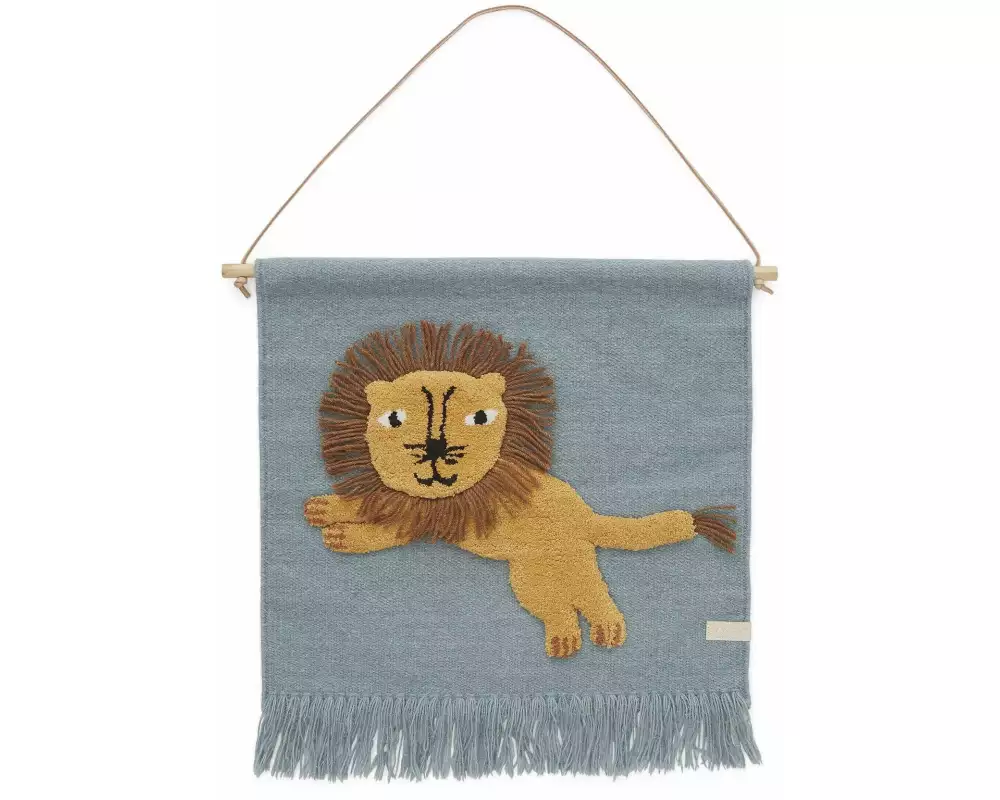 OYOY Wandhänger 55 x 52 cm Löwe