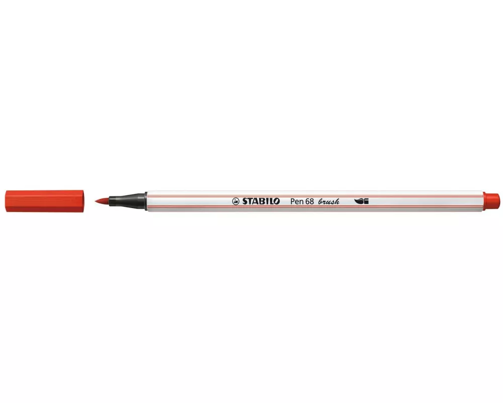 STABILO Fasermaler Pen 68 brush Carmine