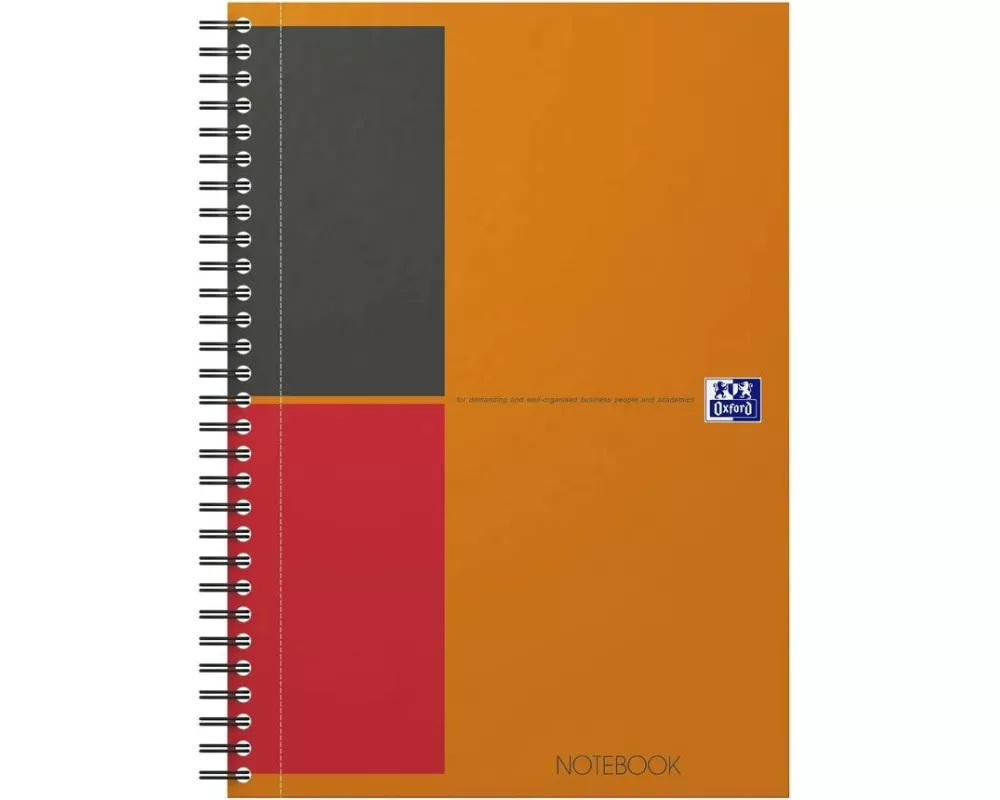 Oxford Notizbuch B5, liniert, Orange
