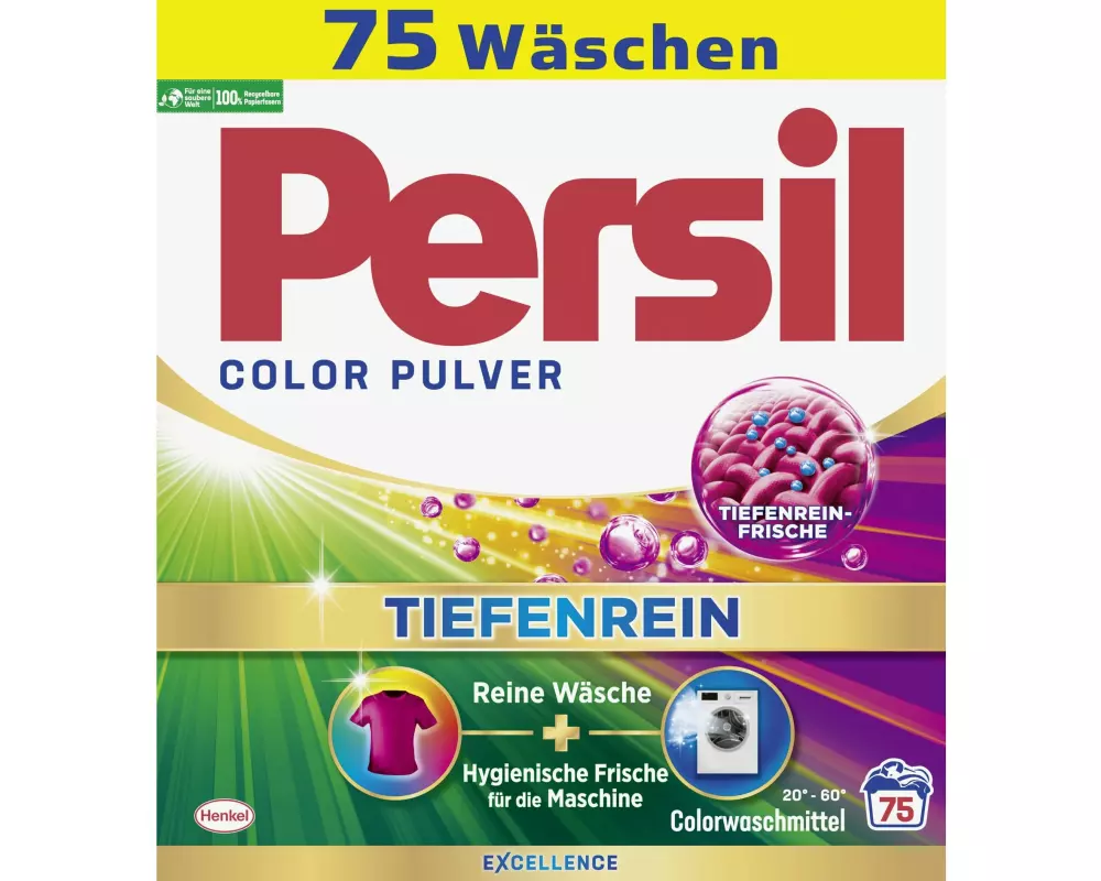 Persil Pulverwaschmittel Color 75 WG, 4.5 kg