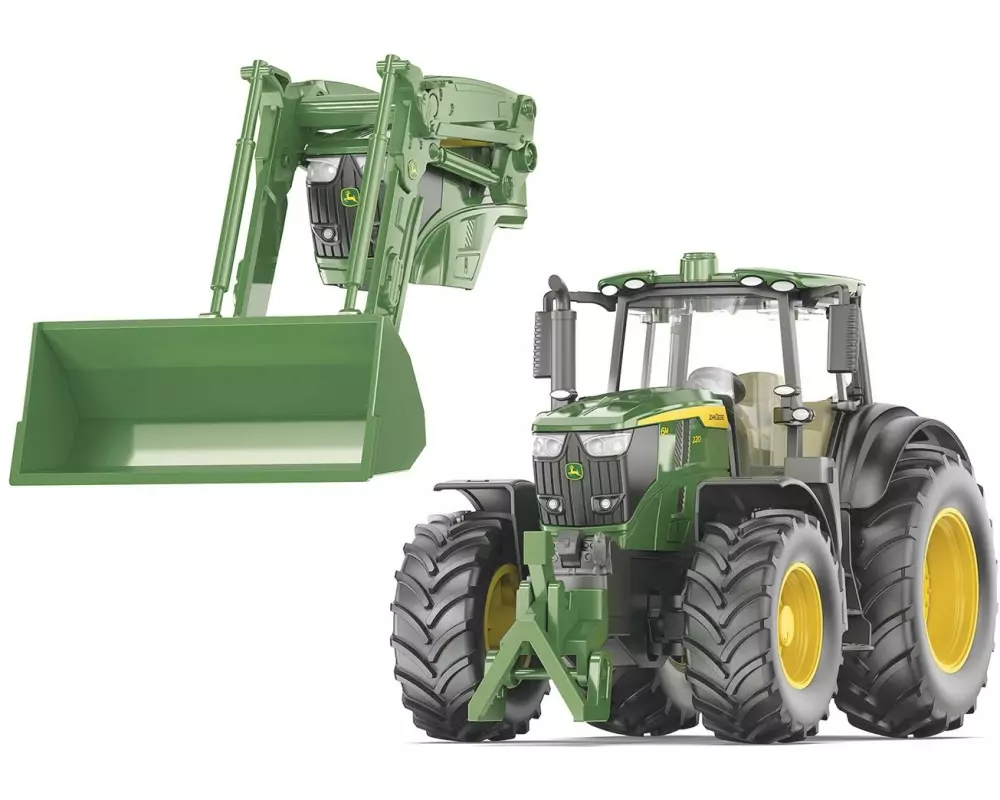 Siku John Deere mit abnehmbarem Frontloader