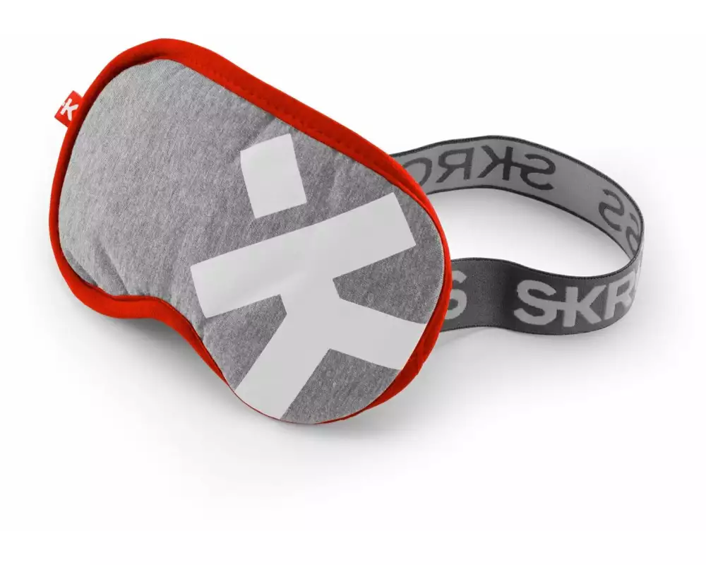 SKROSS Schlafmaske Hellgrau