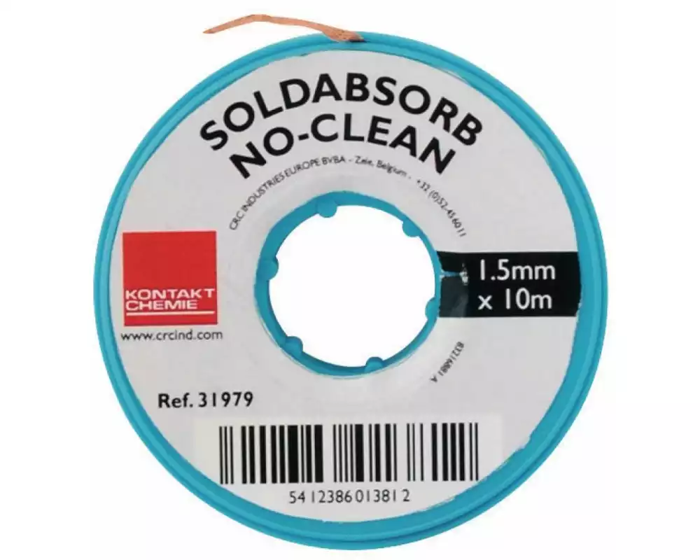 Kontakt Chemie Entlötlitze SOLDABSORB 1.4 mm x 1.5 m 2er-Pack
