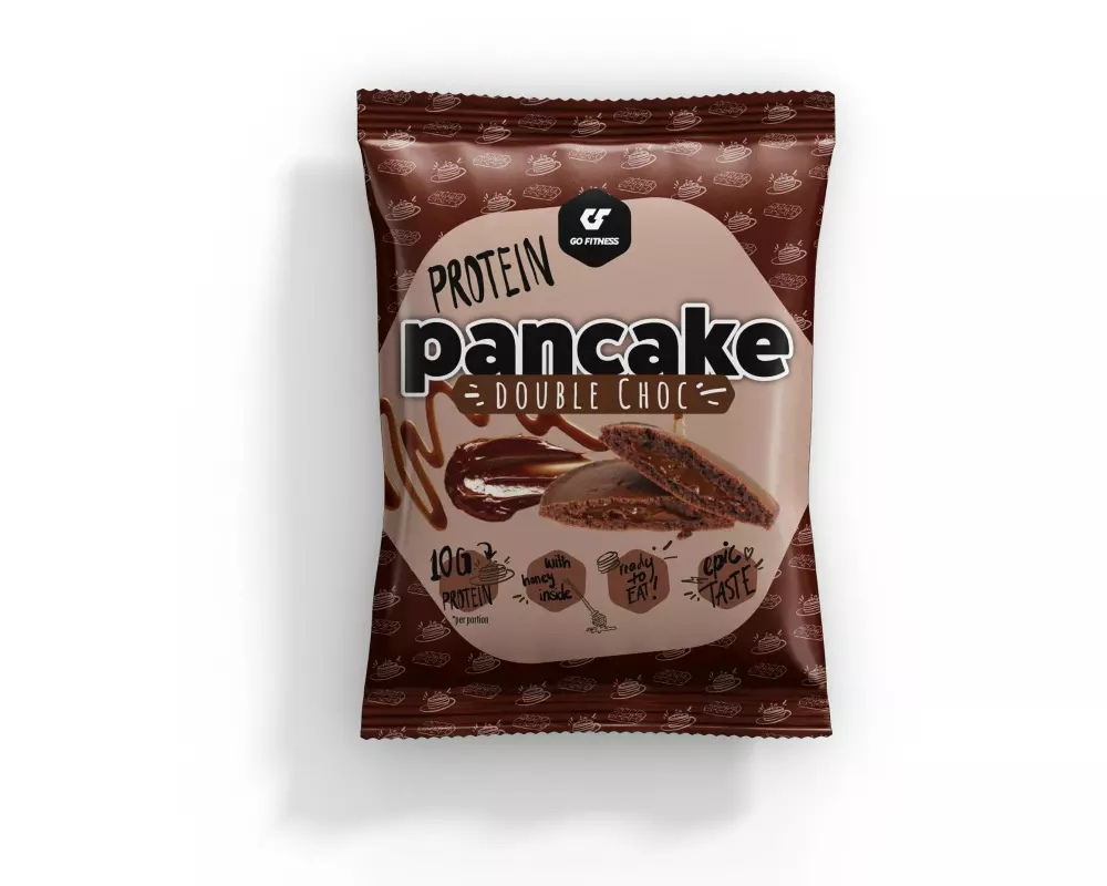 Go Fitness Nutrition Protein Pancake 1 x 50 g, Double Chocolate