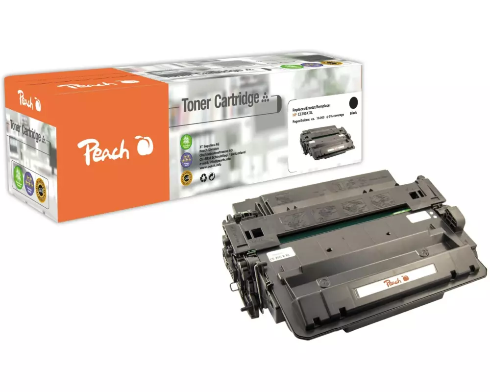Peach Toner HP Nr. 55X XL (CE255X) Black