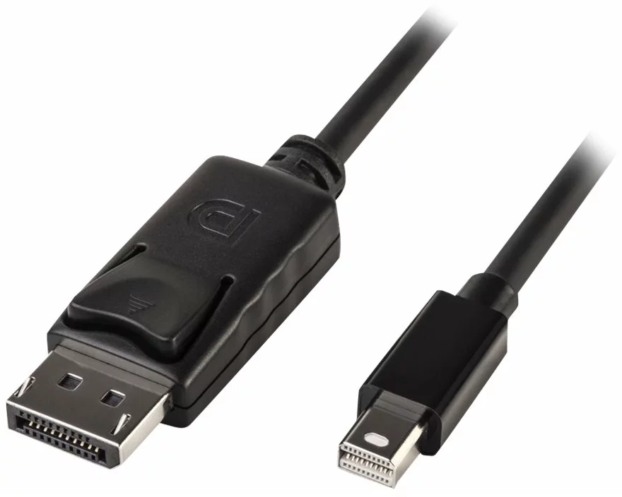 LINDY Video Cable, DP 1.2, MiniDP-DP M-M, 5m, black