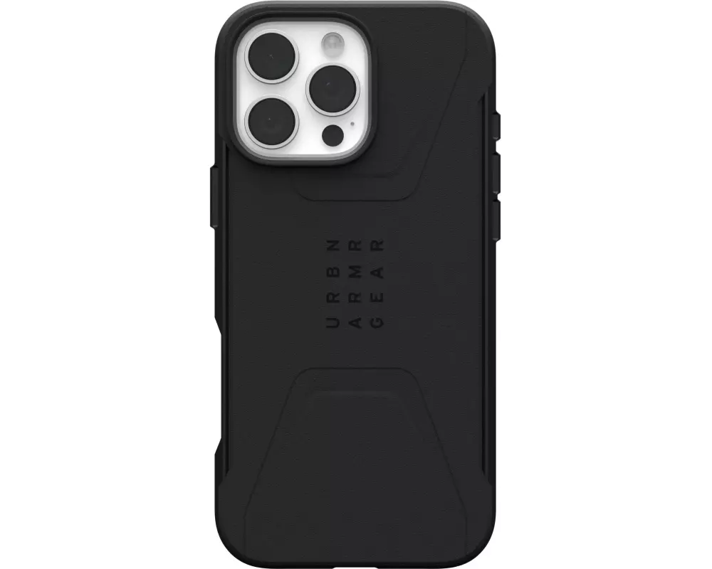 UAG Back Cover Civilian Case iPhone 16 Pro Max Black