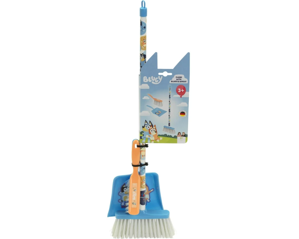 Klein-Toys Bluey Kehrgarnitur, 3-tlg