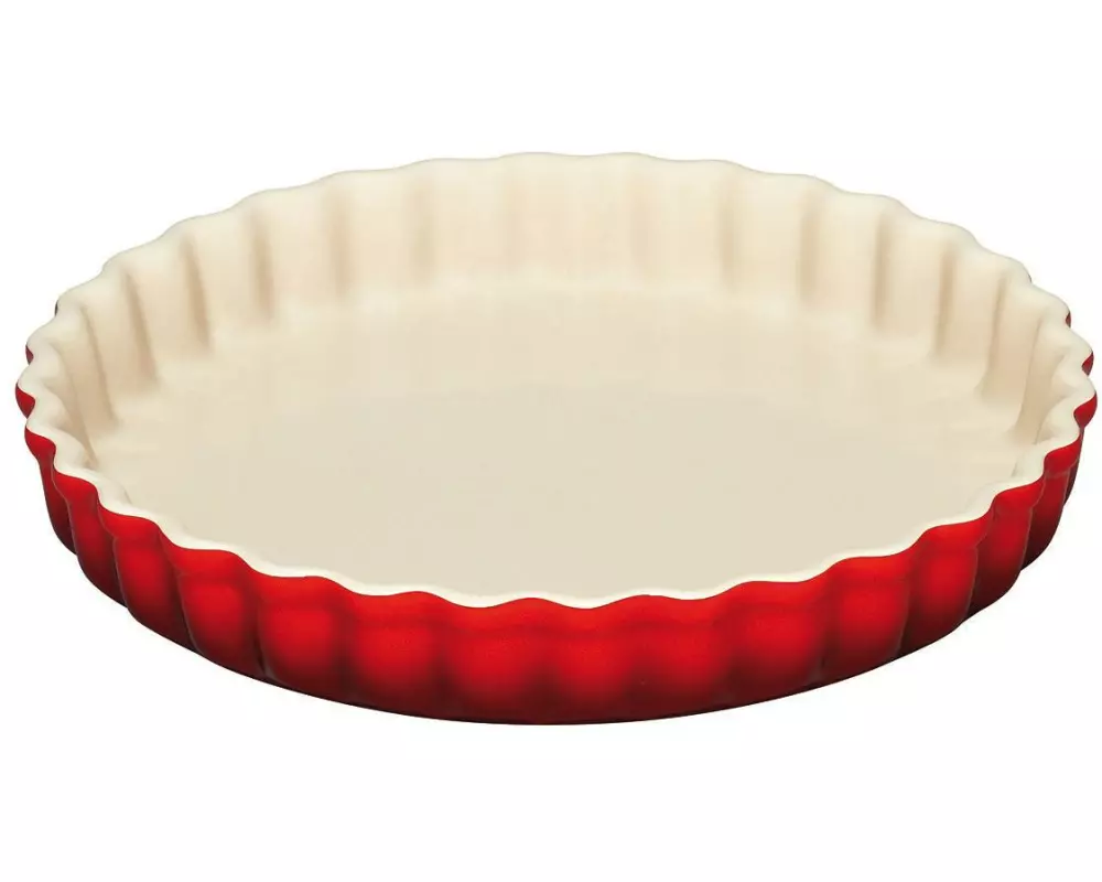 Le Creuset Tarte-Backform 28 cm, Kirschrot